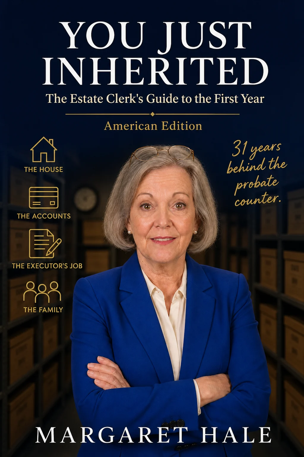 Margaret Hale on the cover of You Just Inherited